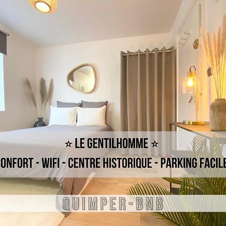 Le Gentilhomme - Studio - Entree Autonome - Plein Centre Historique Quimper Exterior photo