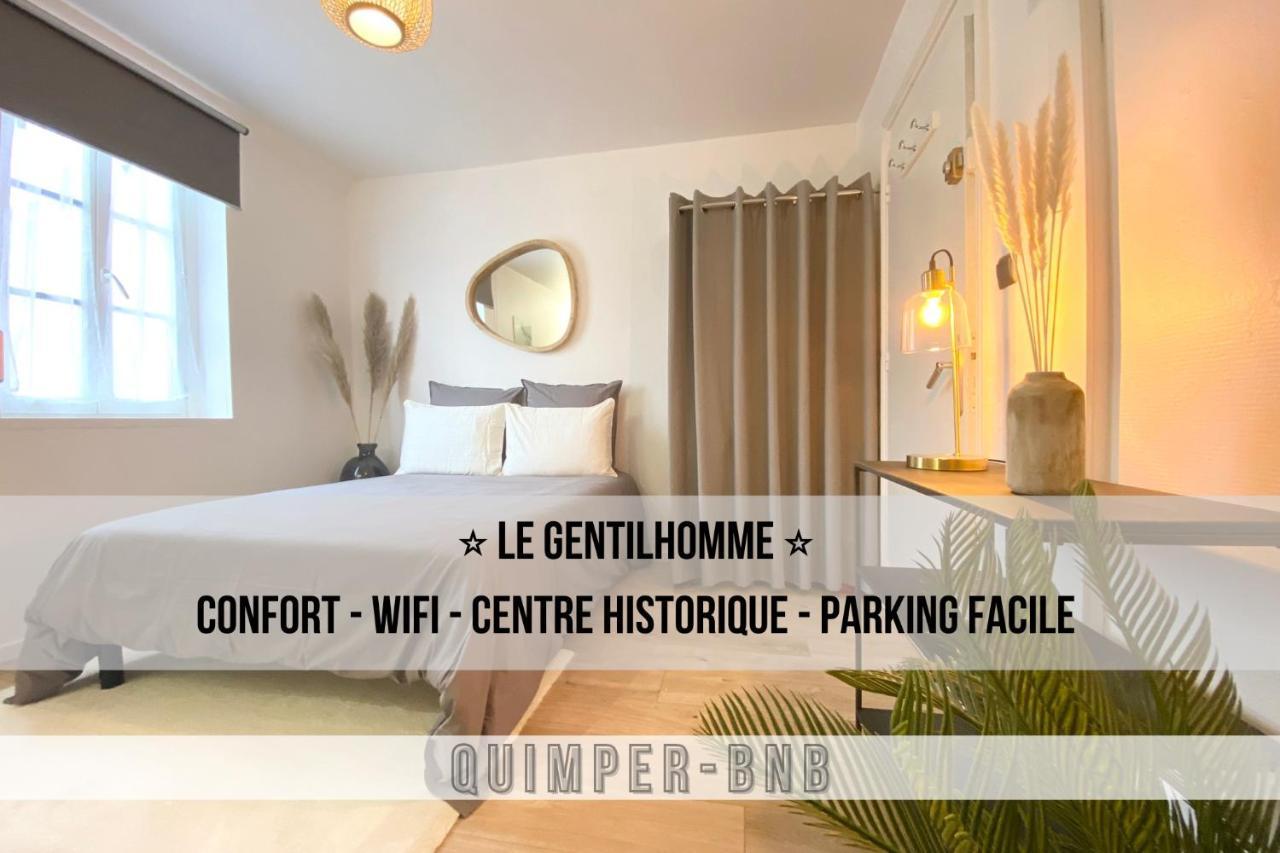 Le Gentilhomme - Studio - Entree Autonome - Plein Centre Historique Quimper Exterior photo